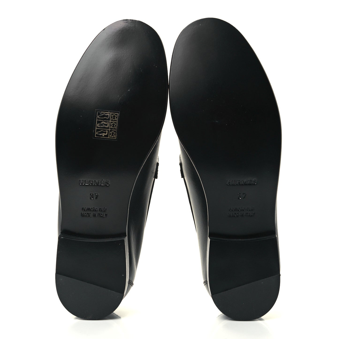Calfskin Womens Destin Loafers 37 Black