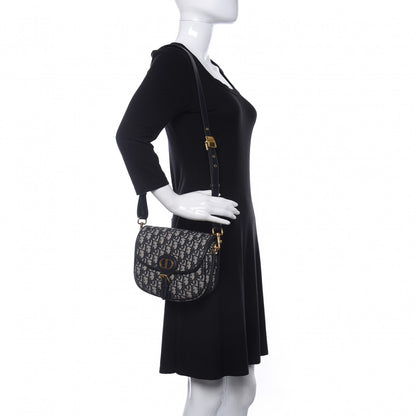 Christian Dior Oblique Medium Bobby Flap Blue 2 of 9