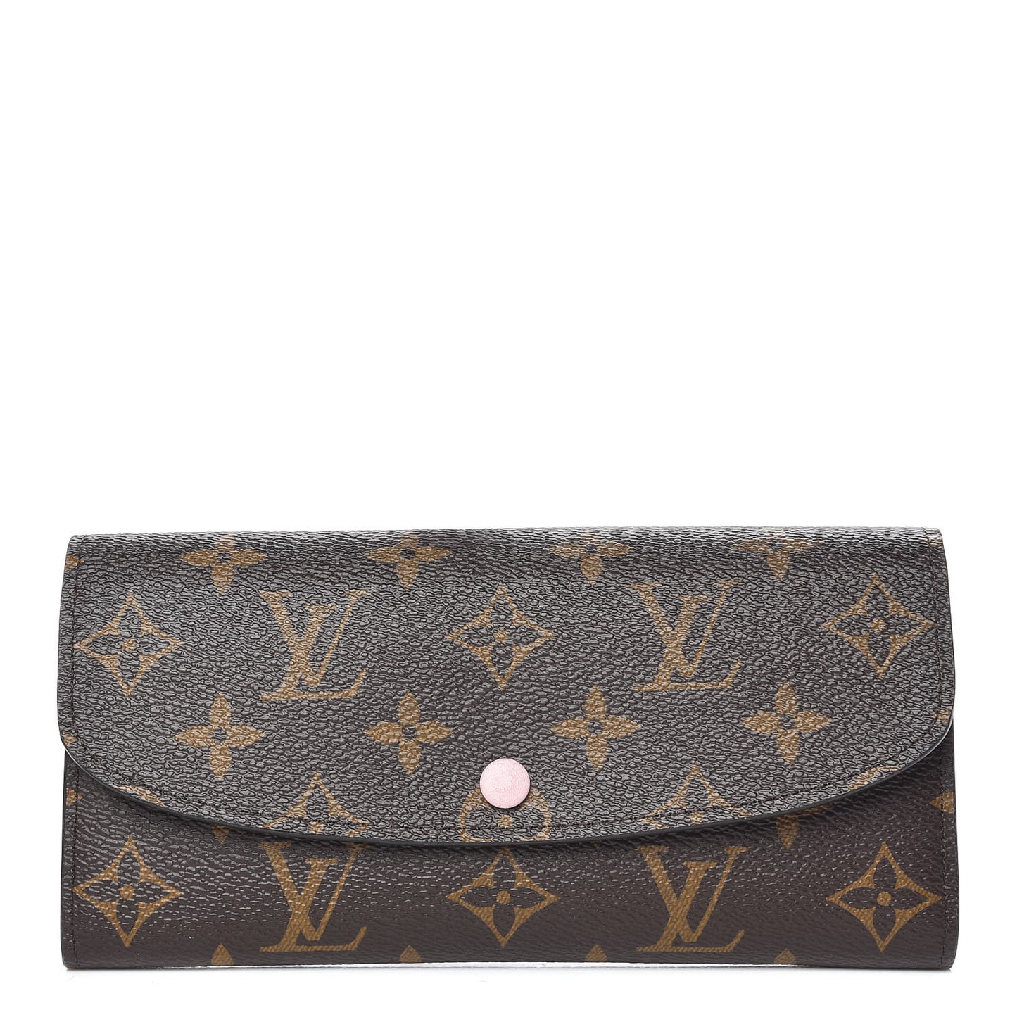 Monogram Emilie Wallet Rose Ballerine