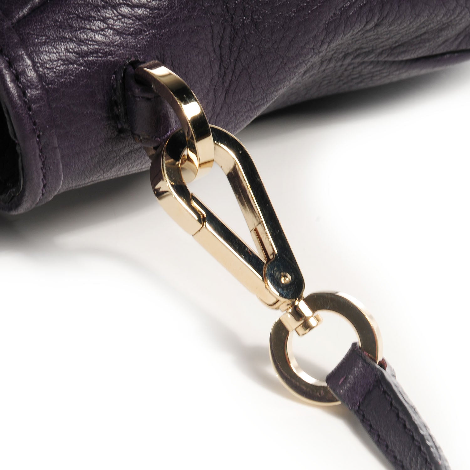 Jimmy Choo Grainy Calf Rania Deep Purple 8 of 8