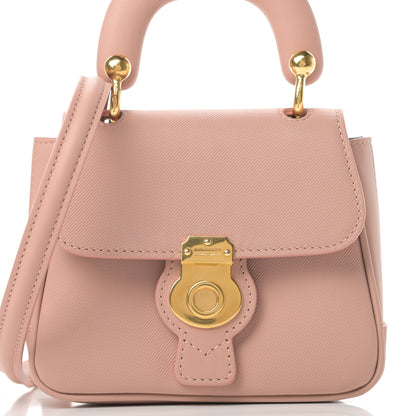 Burberry Trench Calfskin Mini DK88 Top Handle Bag Ash Rose 9 of 15