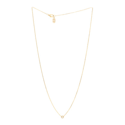 Cartier 18K Yellow Gold Diamond XS D'Amour Pendant Necklace 3 of 5