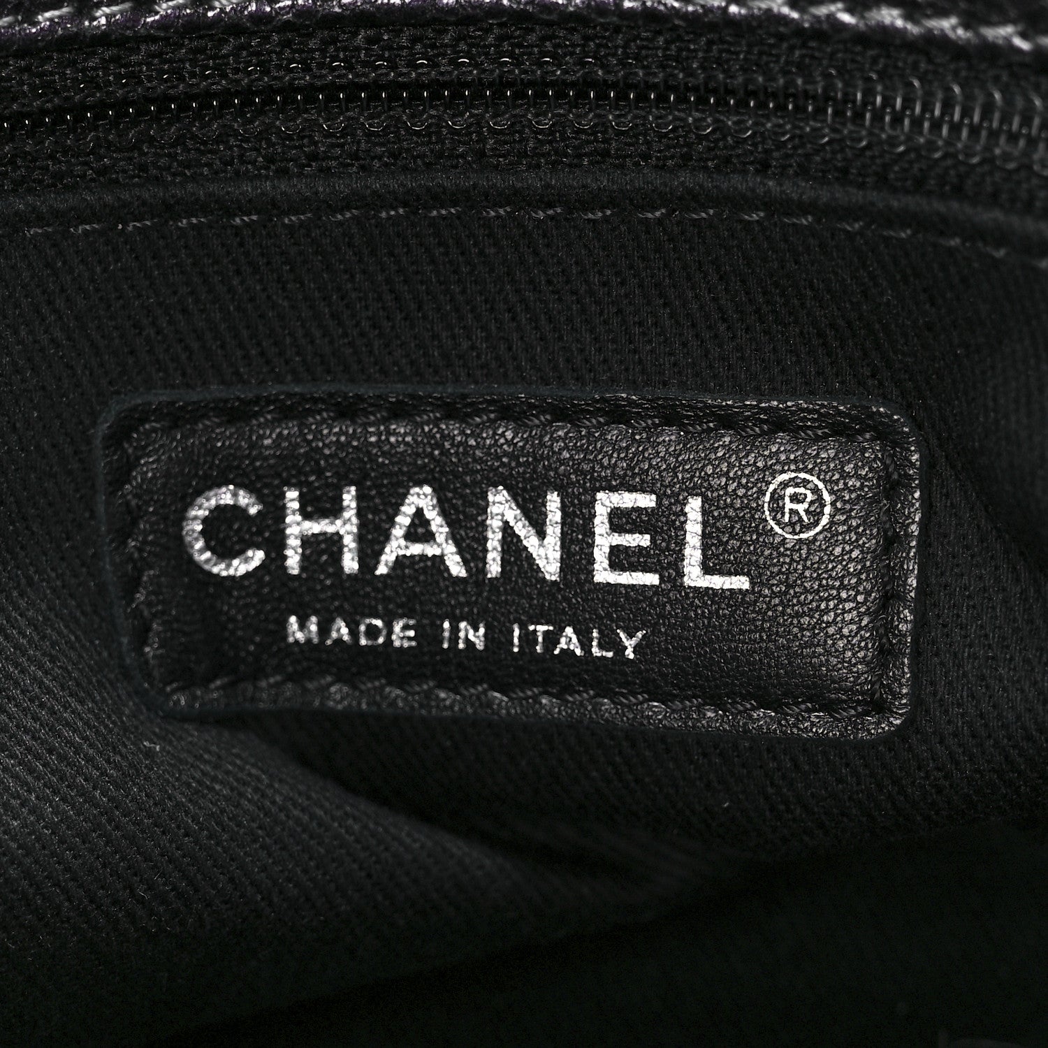 Chanel Iridescent Caviar Quilted Chic Shopping Tote 6 of 11