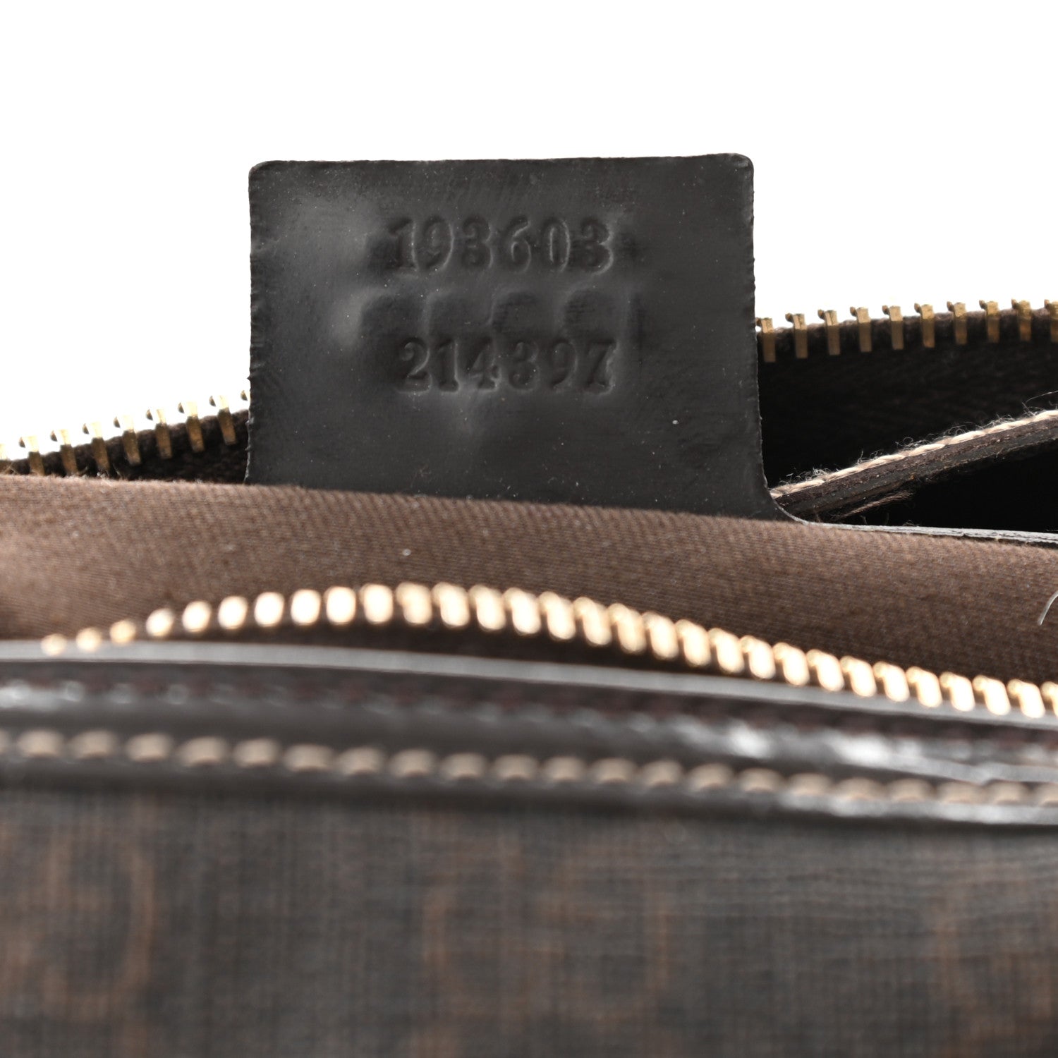 Gucci GG Supreme Monogram Medium Boston Dark Brown 7 of 10
