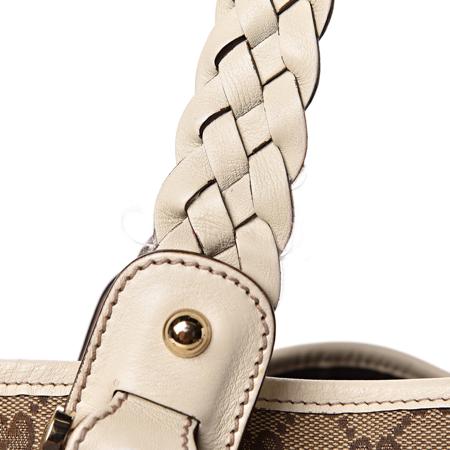 Monogram Small Pelham Shoulder Bag Off White