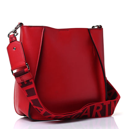 Stella McCartney Eco Alter Nappa Perforated Logo Mini Crossbody Lover Red 2 of 4