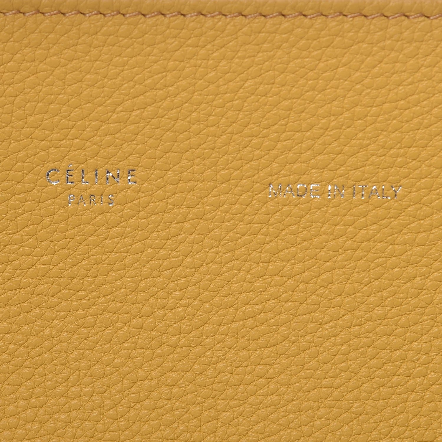 Celine Soft Grained Calfskin Small Belt Cabas Phantom Sunflower 6 of 7