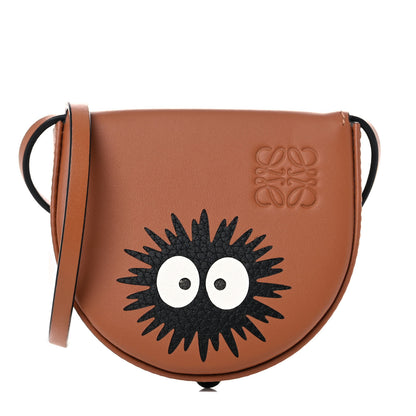 Loewe X SPIRITED AWAY Calfskin Mini Heel Pouch Tan 1 of 9