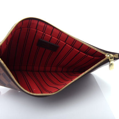 Louis Vuitton Damier Ebene Neverfull MM GM Pochette 5 of 7