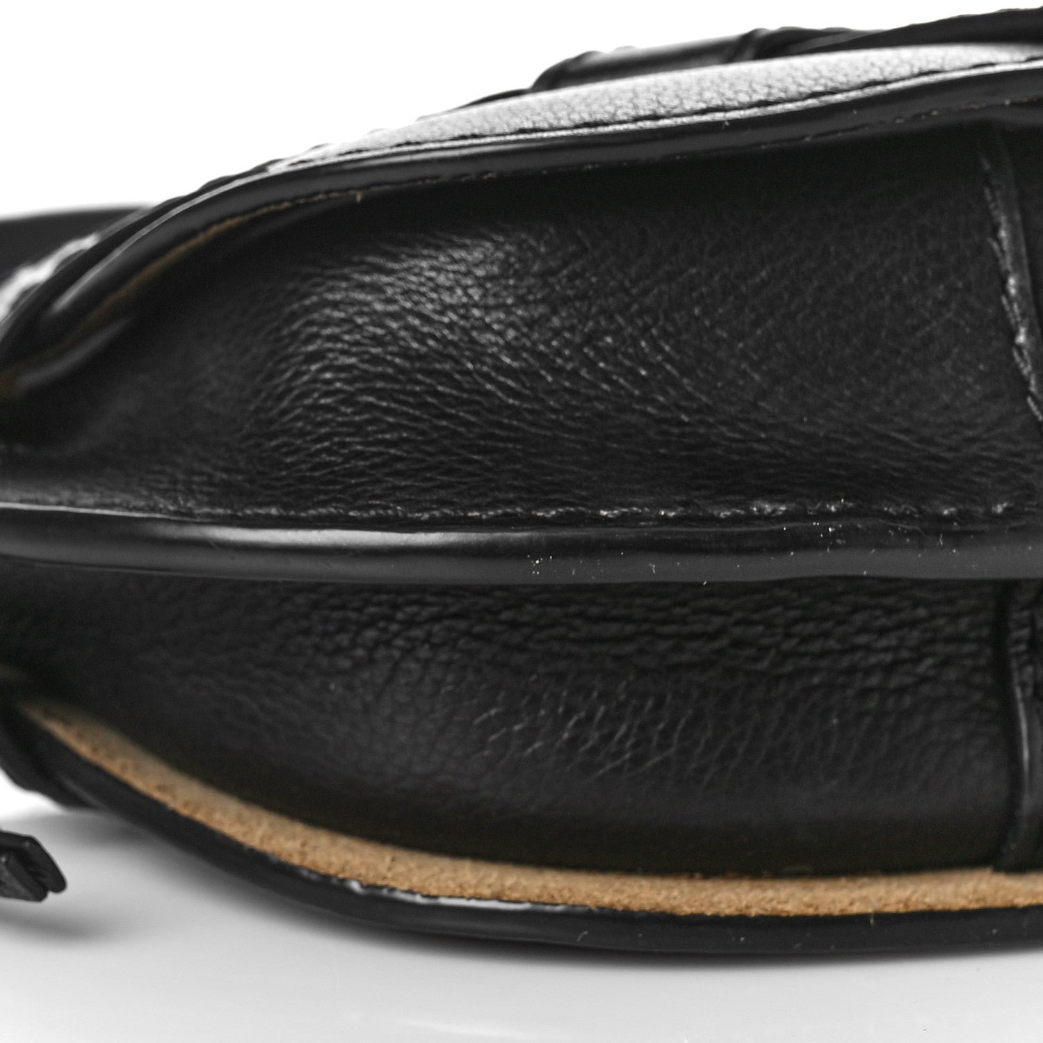 Loewe Grained Calfskin Mini Gate Western Crossbody Bag Black 8 of 10