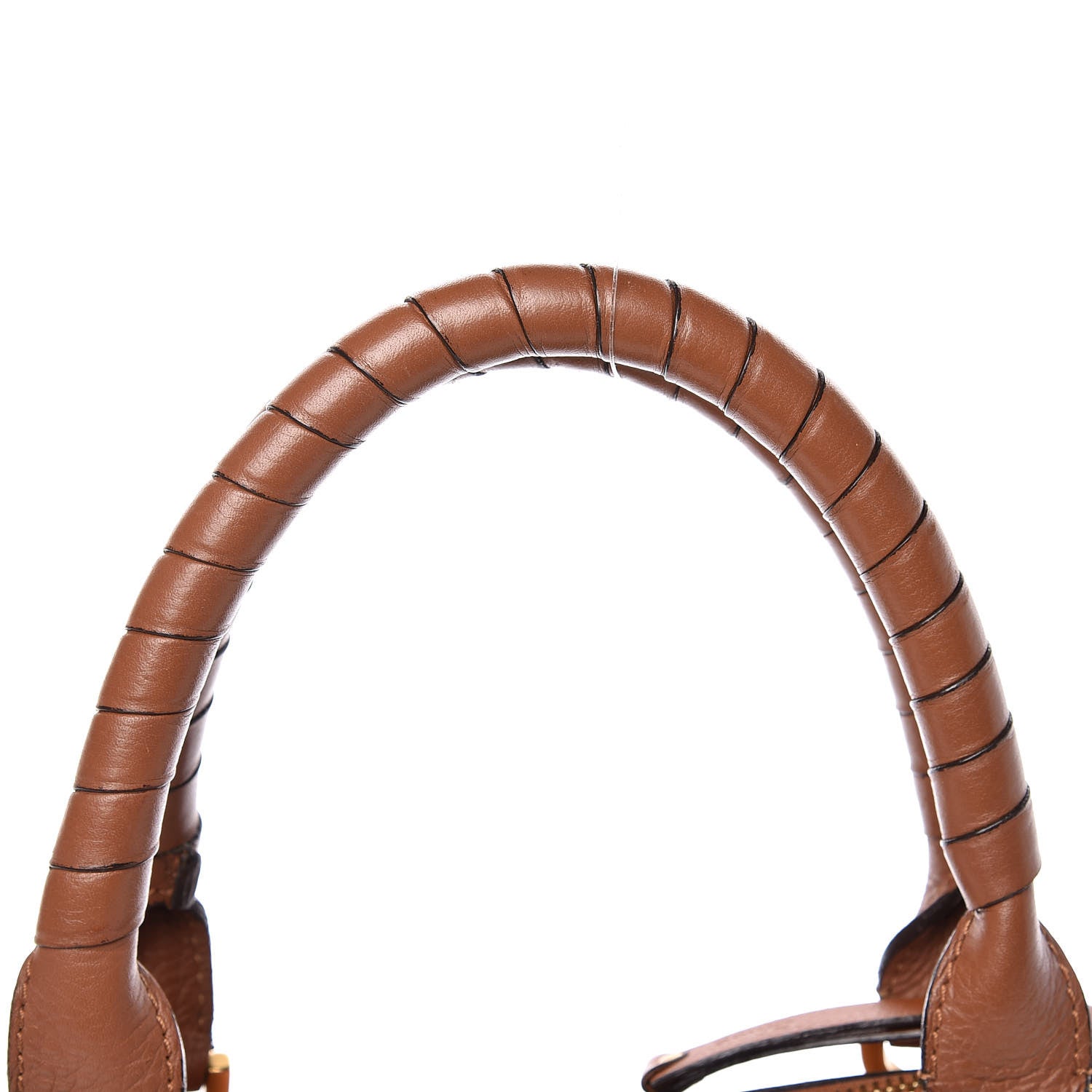 Chloe Calfskin Medium Marcie Satchel Tan 14 of 21