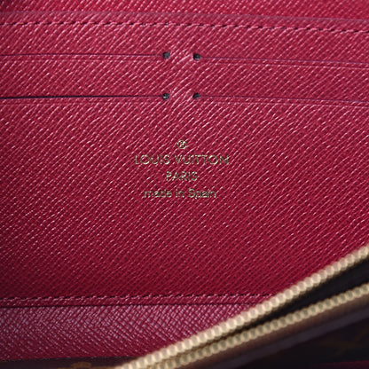Louis Vuitton Monogram Clemence Wallet Fuchsia 6 of 8