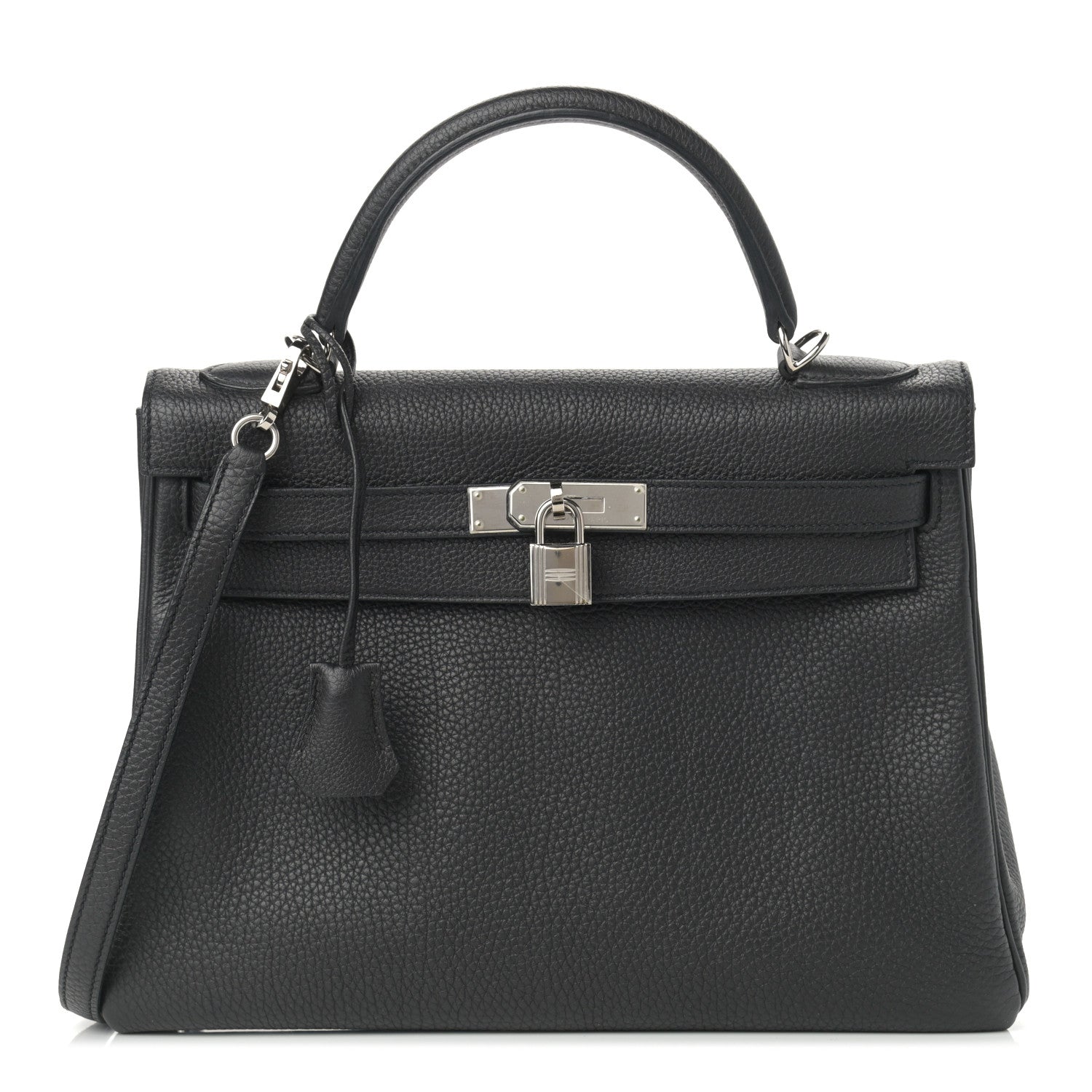 Hermes Togo Kelly Retourne 32 Black 1 of 12