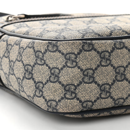Gucci GG Plus Monogram Messenger Bag Navy 8 of 9