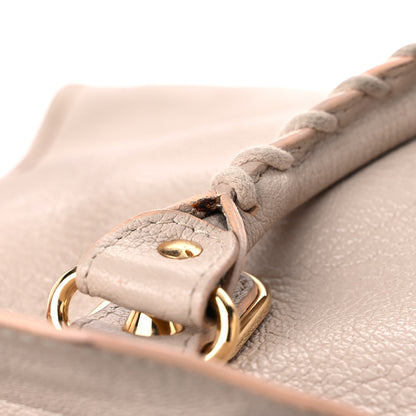 Balenciaga Chevre Gold Hardware Metallic Edge City Beige Praline 32 of 33