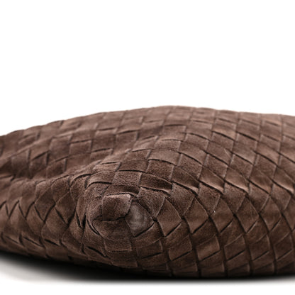 Bottega Veneta Suede Intrecciato Small Hop Fondant 9 of 10