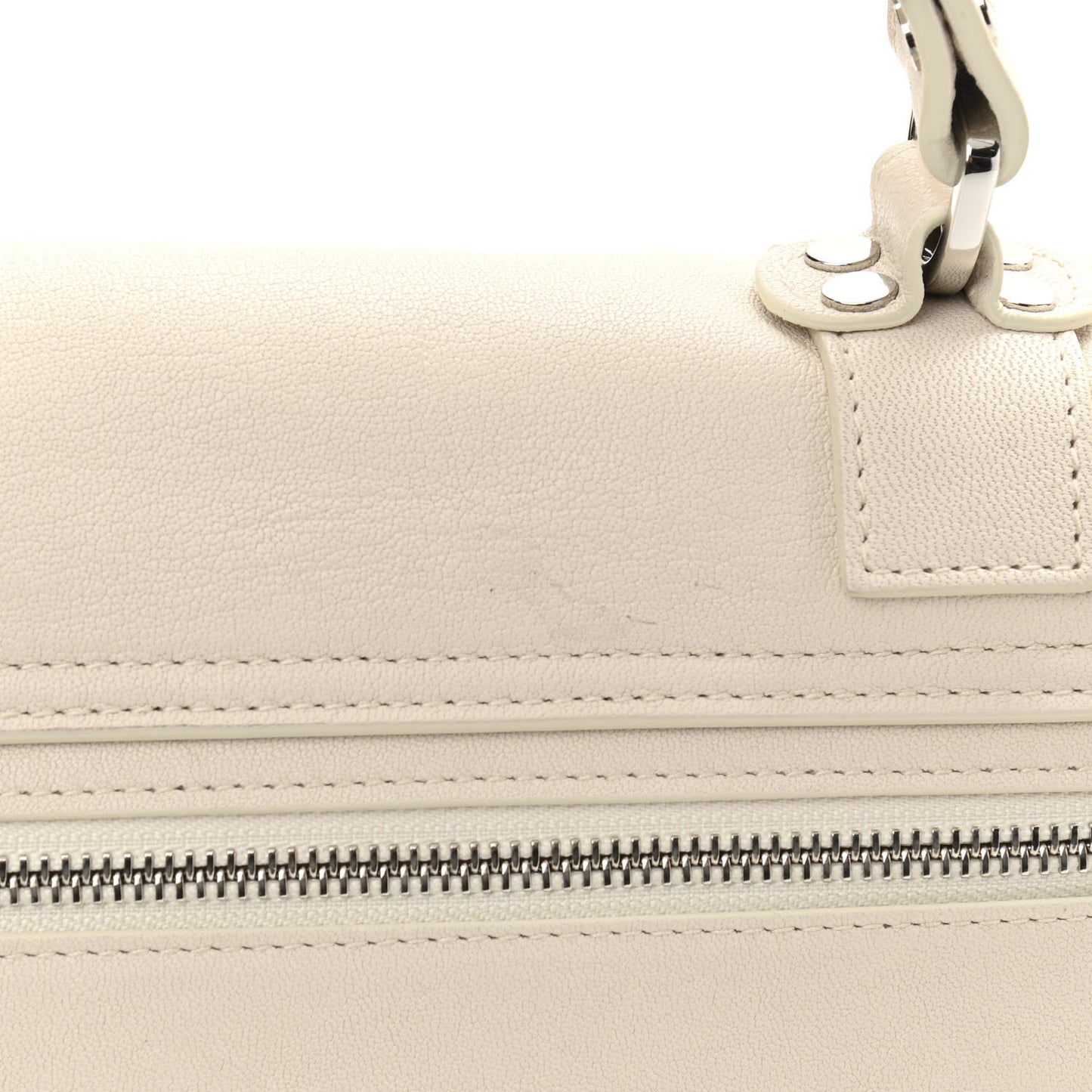 Lambskin Medium PS1 Satchel Clay