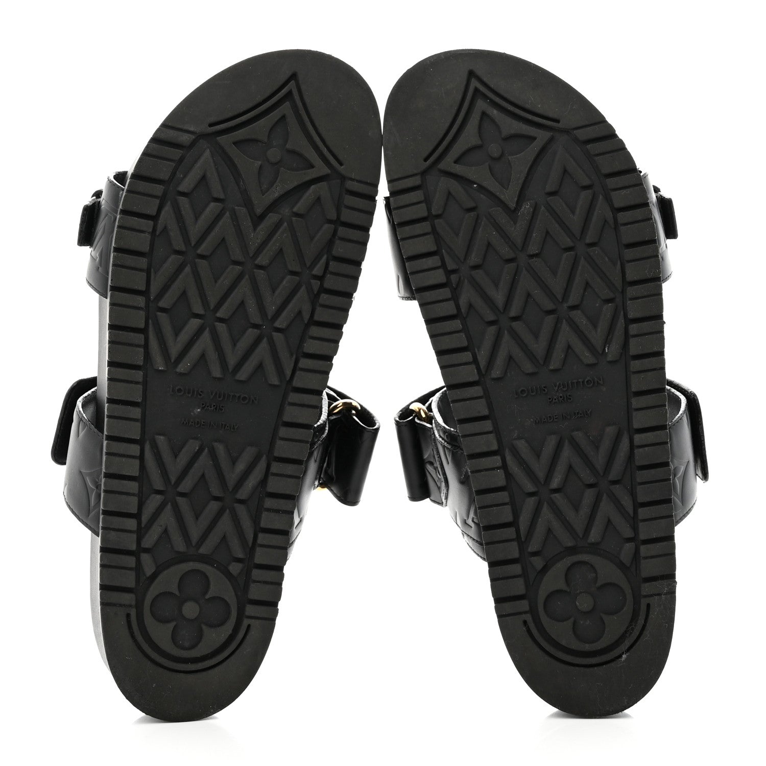 Louis Vuitton Empreinte Bom Dia Mule Sandals 38 Black 4 of 7