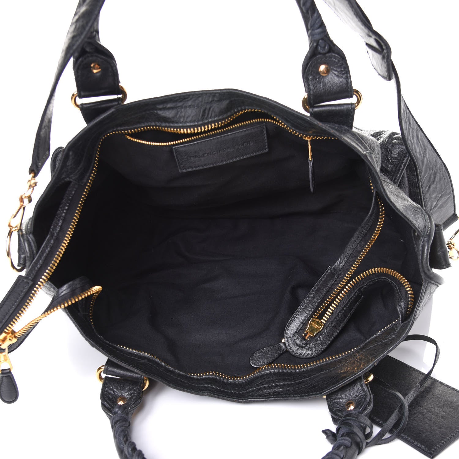 Balenciaga Agneau Giant 21 Gold Hardware Part Time Black 4 of 4