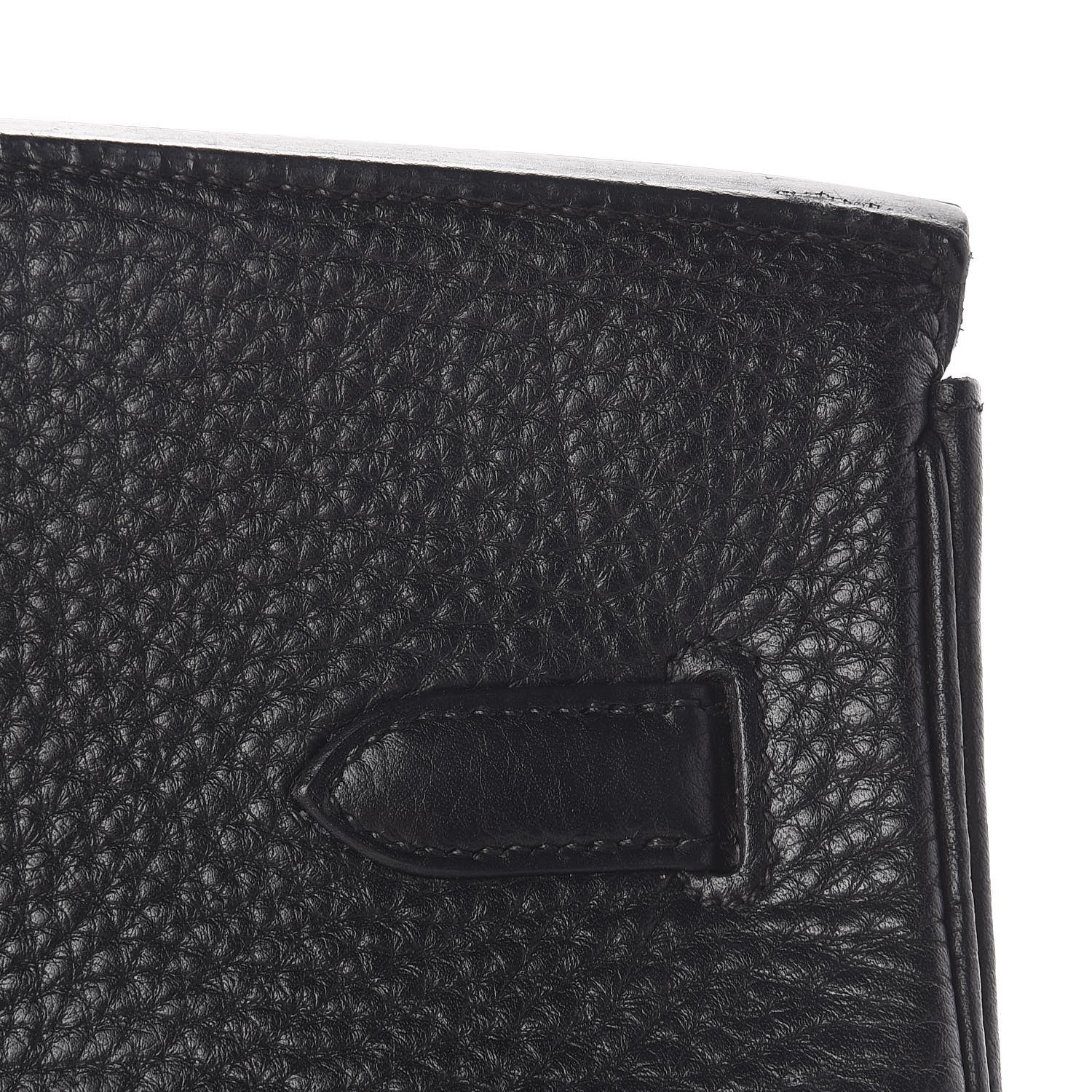 Hermes Taurillon Clemence Birkin 35 Black 11 of 40