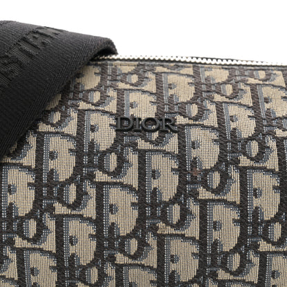 Christian Dior Oblique Roller Messenger Bag Blue 7 of 10