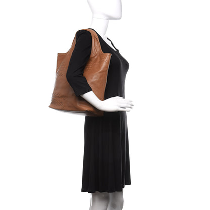 Bottega Veneta Nappa Intrecciato Perforated Regent Tote Noce 2 of 9