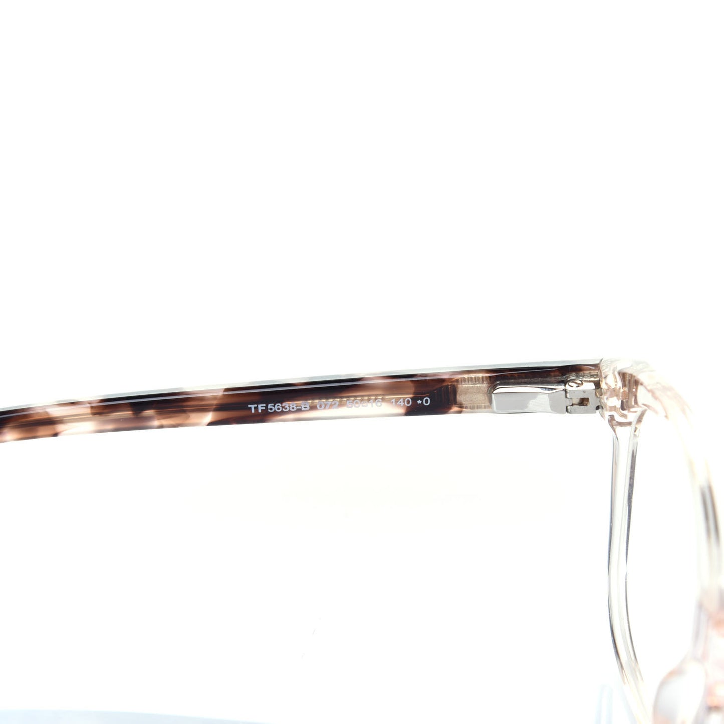 Acetate Blue Block Eyeglasses TF5638 Pink Ice White