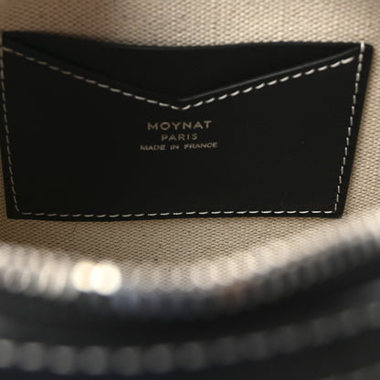 Moynat X KASING LUNG Calfskin Canvas M Labubu Boston Bag Black Multicolor 6 of 9