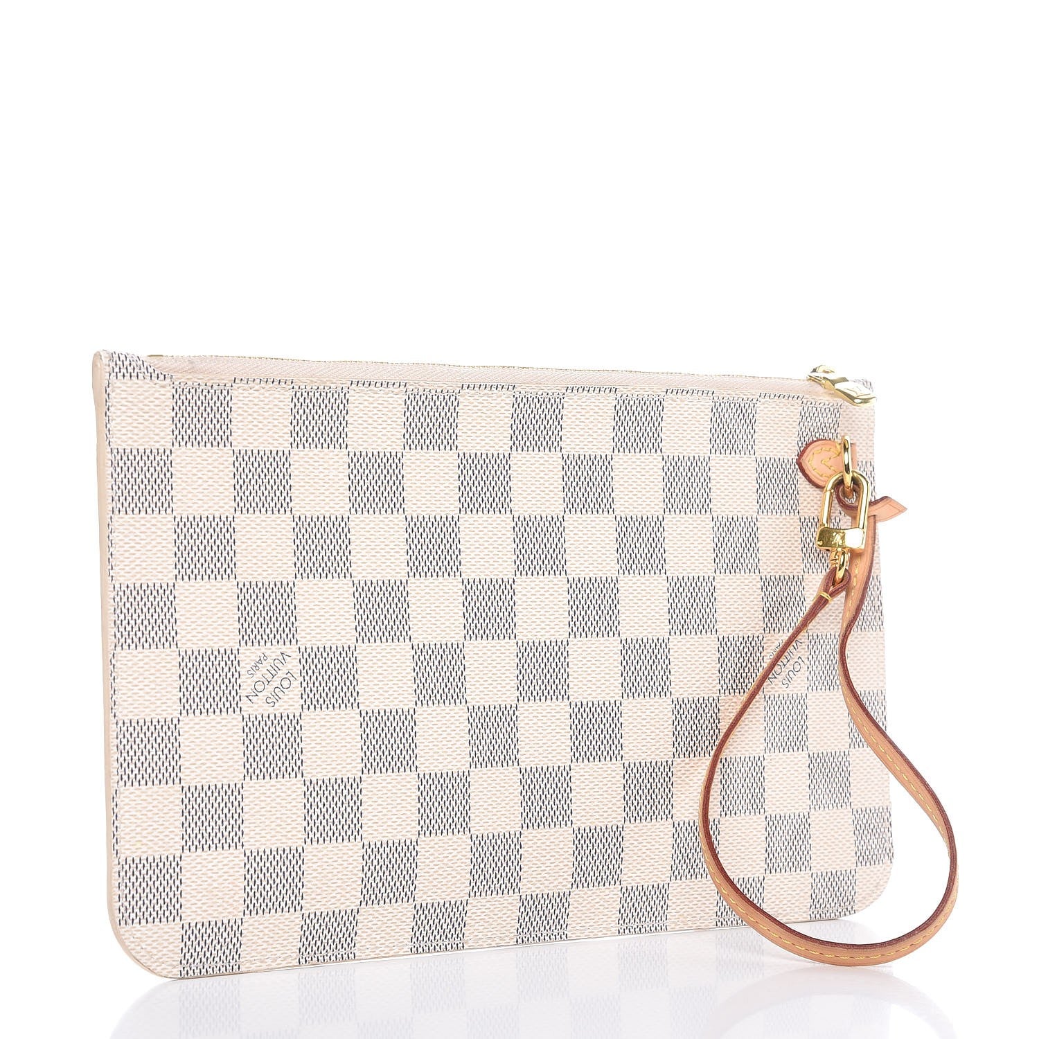 Louis Vuitton Damier Azur Neverfull MM GM Pochette 3 of 8