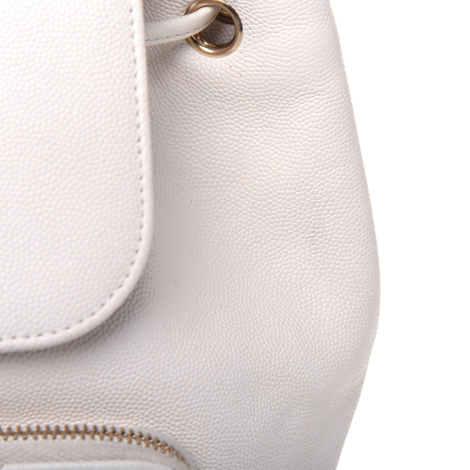 Chanel Caviar Quilted Business Affinity Backpack White 16 of 17