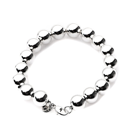 Tiffany Sterling Silver 10mm HardWear Ball Bracelet 2 of 4