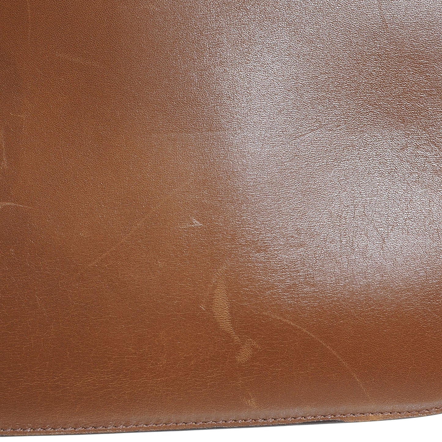 Leather Medium Classic Box Flap Bag Camel