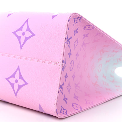 Louis Vuitton Monogram Giant Spring In The City Onthego GM Sunrise Pastel 8 of 10