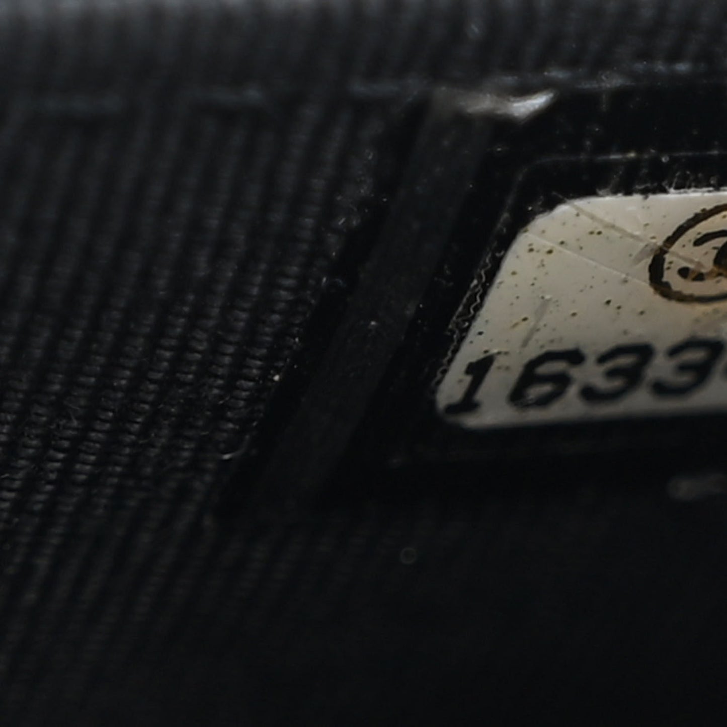 Lambskin Quilted Wallet On Chain WOC Black