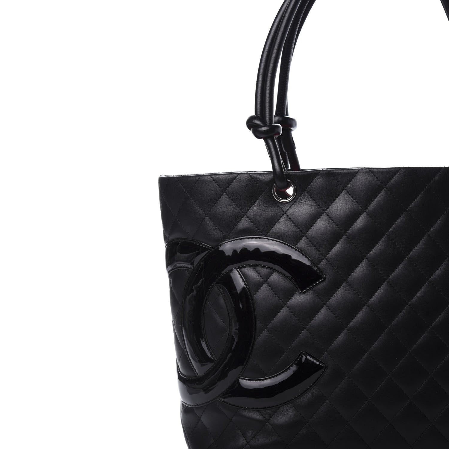 Chanel Calfskin Quilted Large Cambon Tote Black 12 of 12