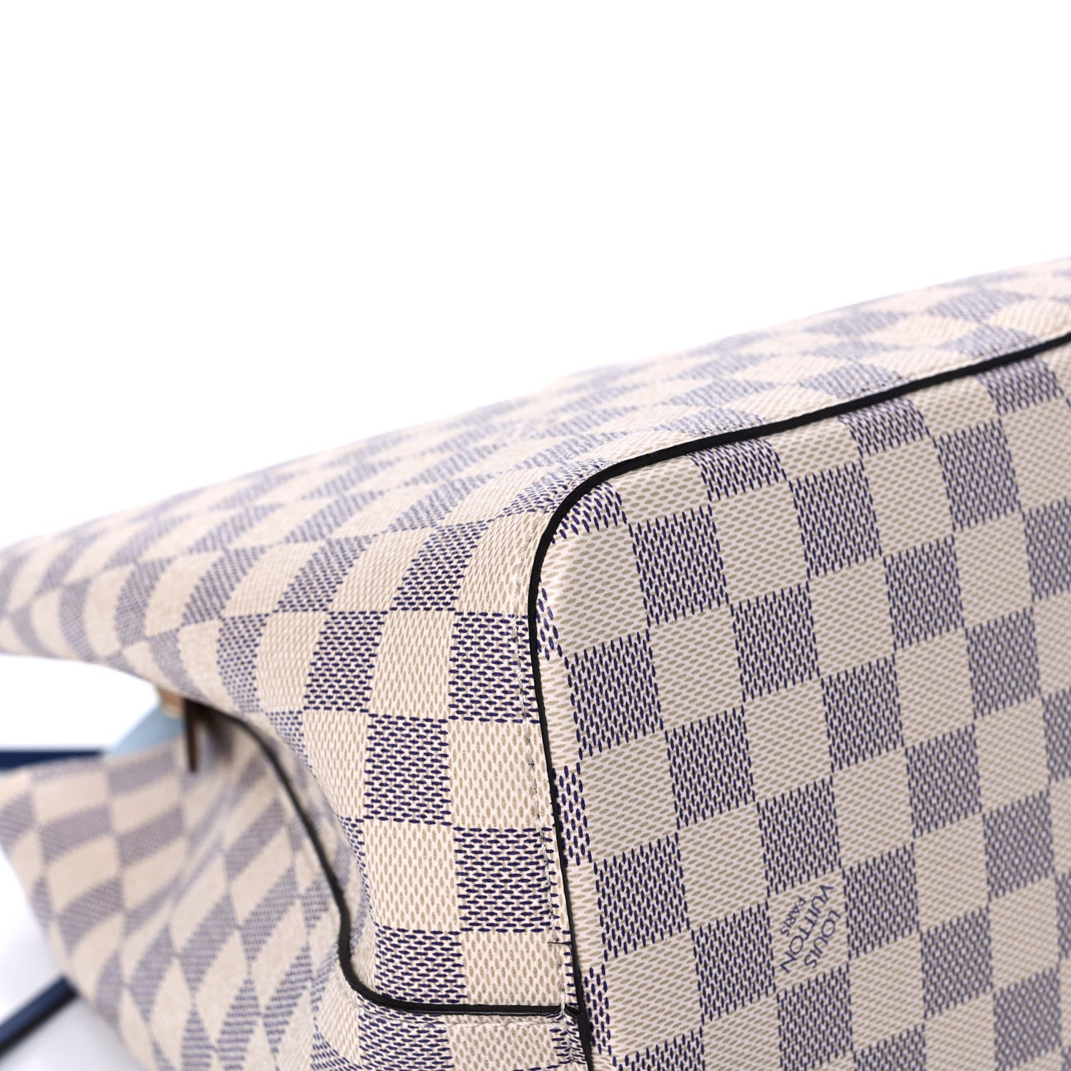 Louis Vuitton Damier Azur Braided Neonoe MM Blue 11 of 12