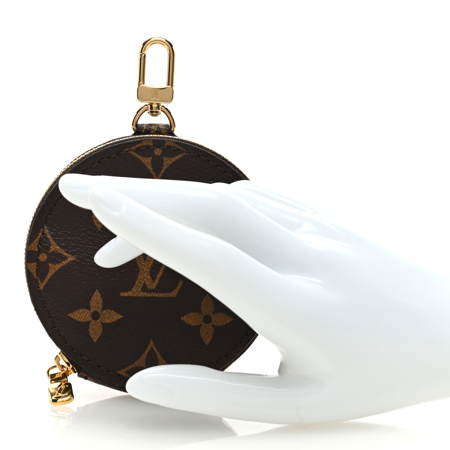 Louis Vuitton Monogram Multi Pochette Accessories Round Coin Purse 2 of 6