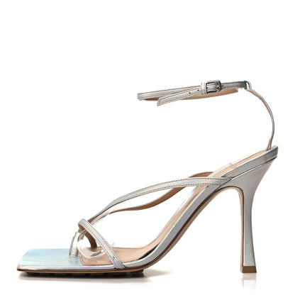 Bottega Veneta Laser Nappa Stretch Multi Strap 90mm Sandals 40 Moon Drop 1 of 9