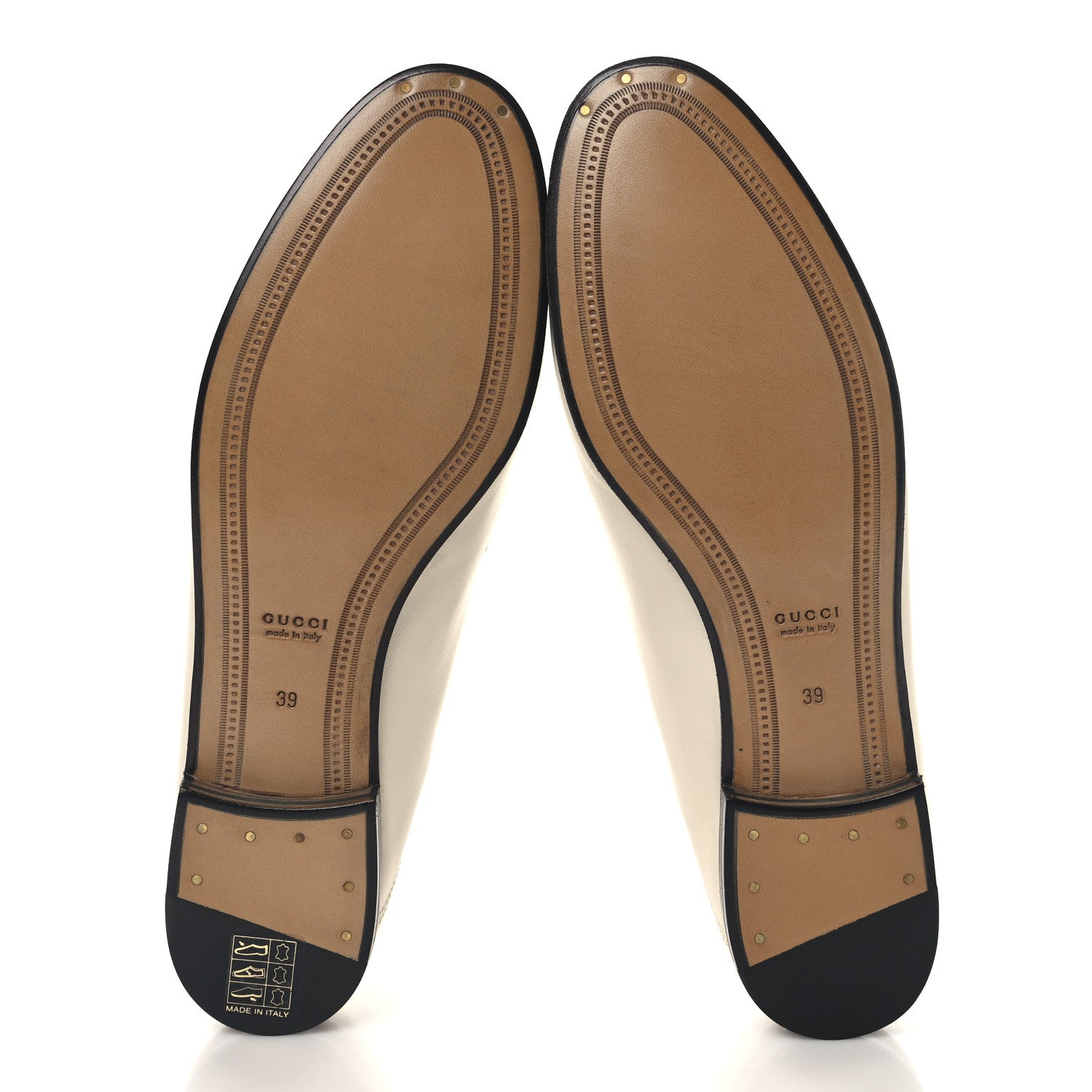 Gucci Malaga Kid Crystal Horsebit Womens Jordaan Loafers 39 Mystic White 6 of 11