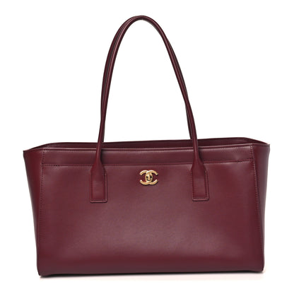 Chanel Calfskin Archetype Small Shopping Tote Dark Burgundy 1 of 10