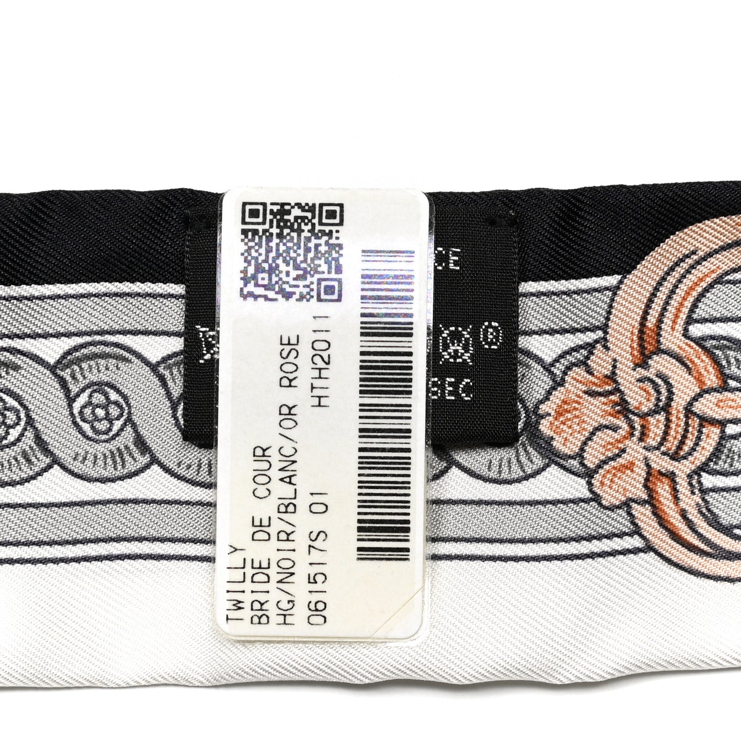 Silk Bride De Cour Twilly Black White Or Rose