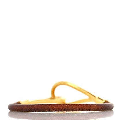 Hermes Natural Bridle Jumbo Hook Bracelet Bouton 3 of 6