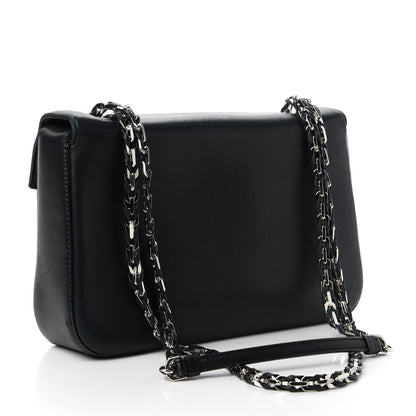 Fendi Nappa Be Baguette Crossbody Bag Black 3 of 10