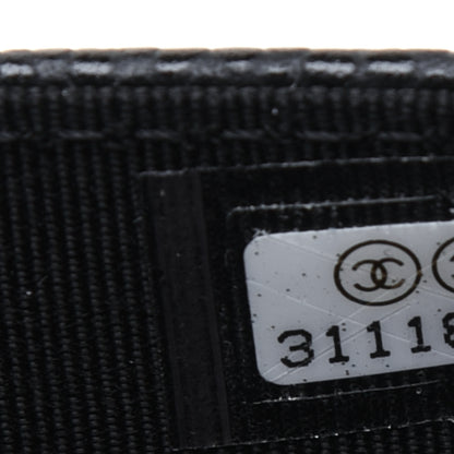 Chanel Caviar Quilted Wallet On Chain WOC Black 10 of 13