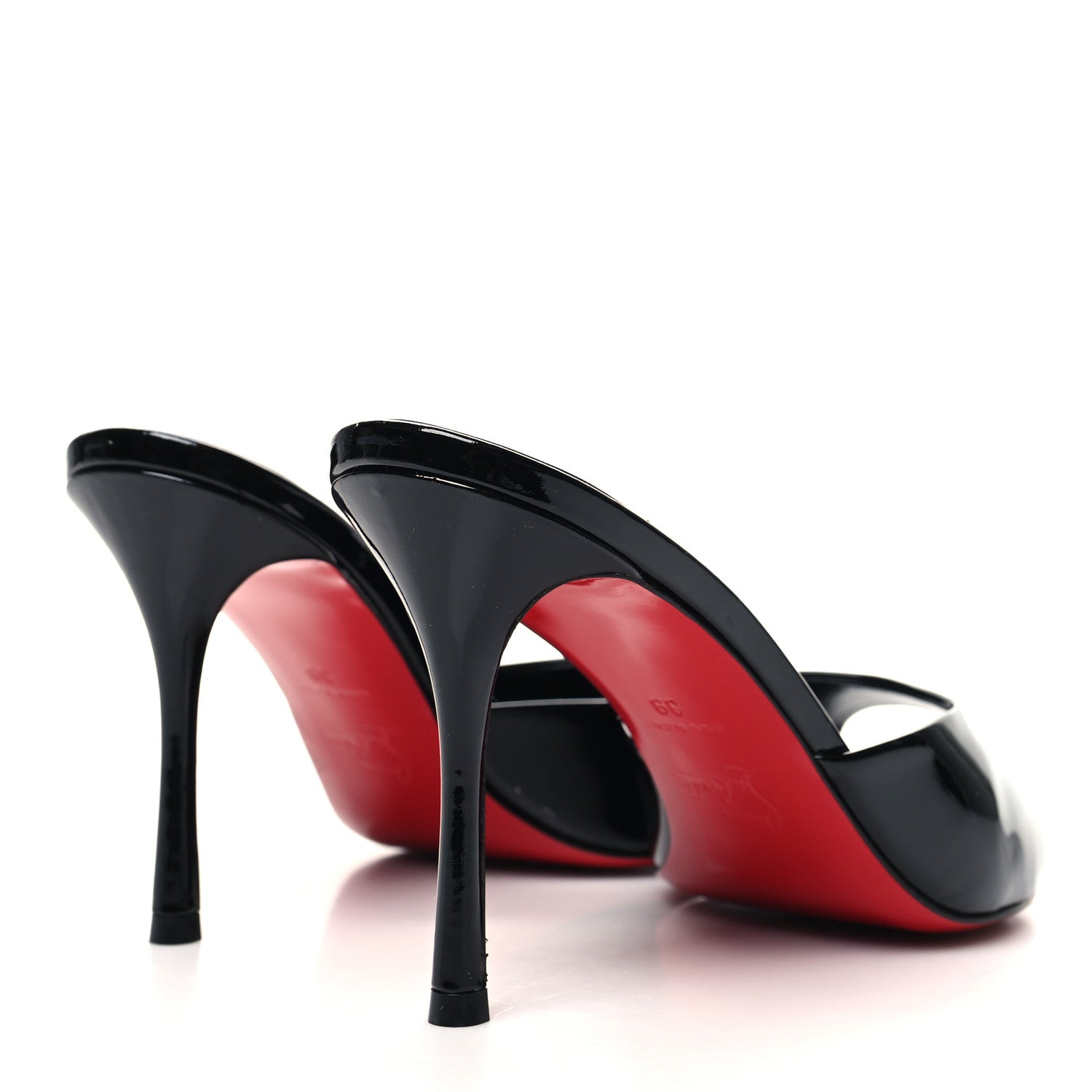 Christian Louboutin Patent Me Dolly 100 Sandals 39 Black 4 of 8
