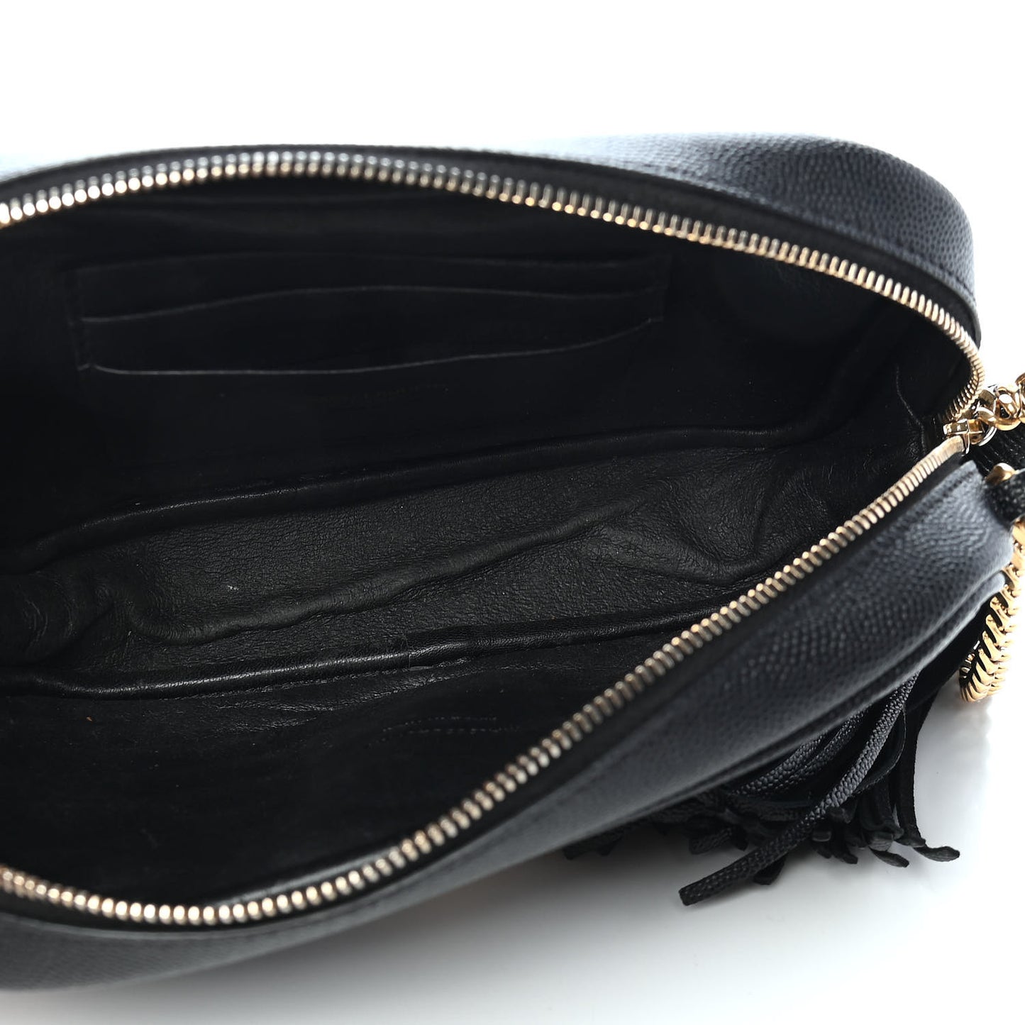 Grain De Poudre Matelasse Monogram Mini Lou Camera Bag Black