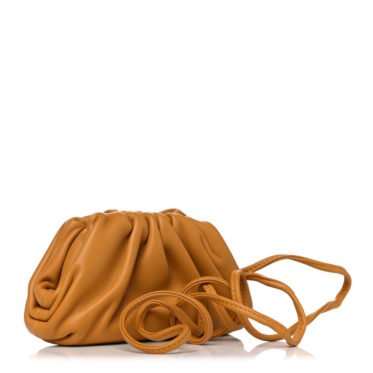 Butter Calfskin Coin Purse Caramel