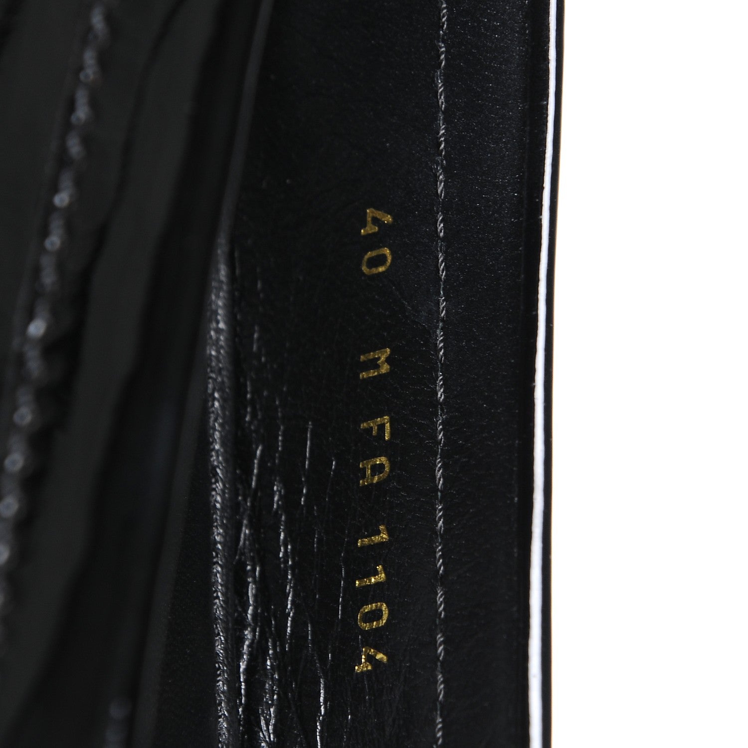 Louis Vuitton Patent Calfskin Oxford Loafers 40 Black 8 of 9
