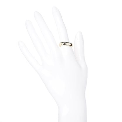 Tiffany 18K Yellow Gold T True Wide Ring 57 8 2 of 4