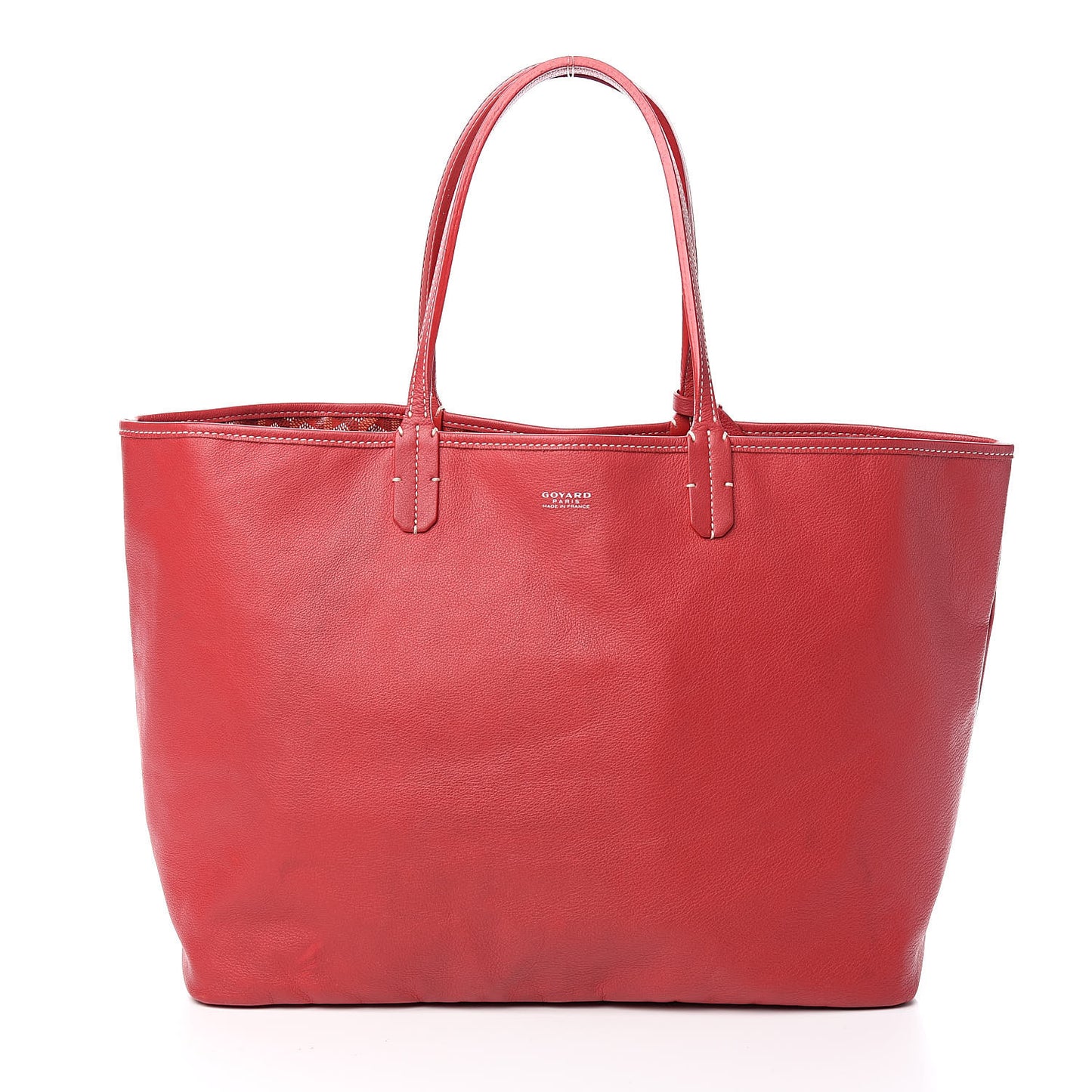 Goyardine Reversible Anjou PM Red